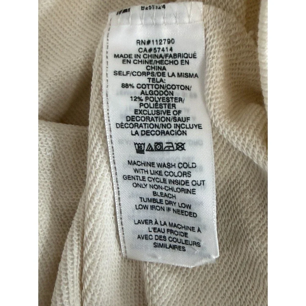True Religion Branded Bomber Jacket Men's XL Winter White Embroidered NWT $179
